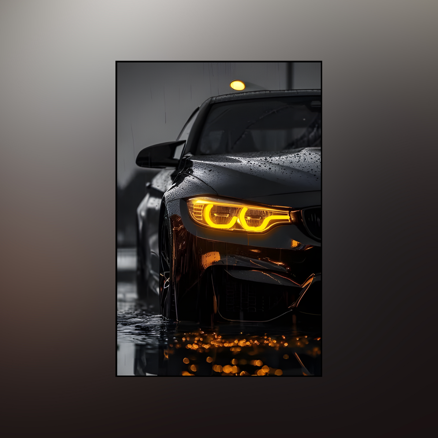 BMW Head Light Neon Sign