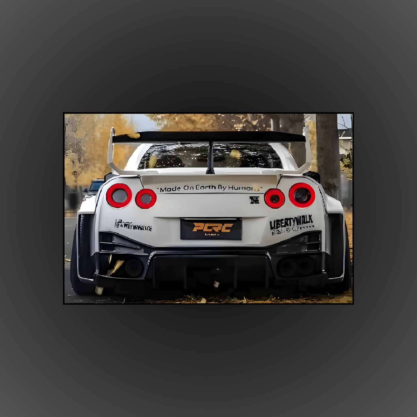 Nissan GT-R Tail Light Neon Sign