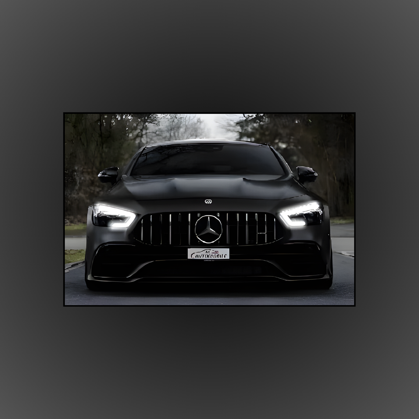 Mercedes-AMG GT Head lights Neon Sign