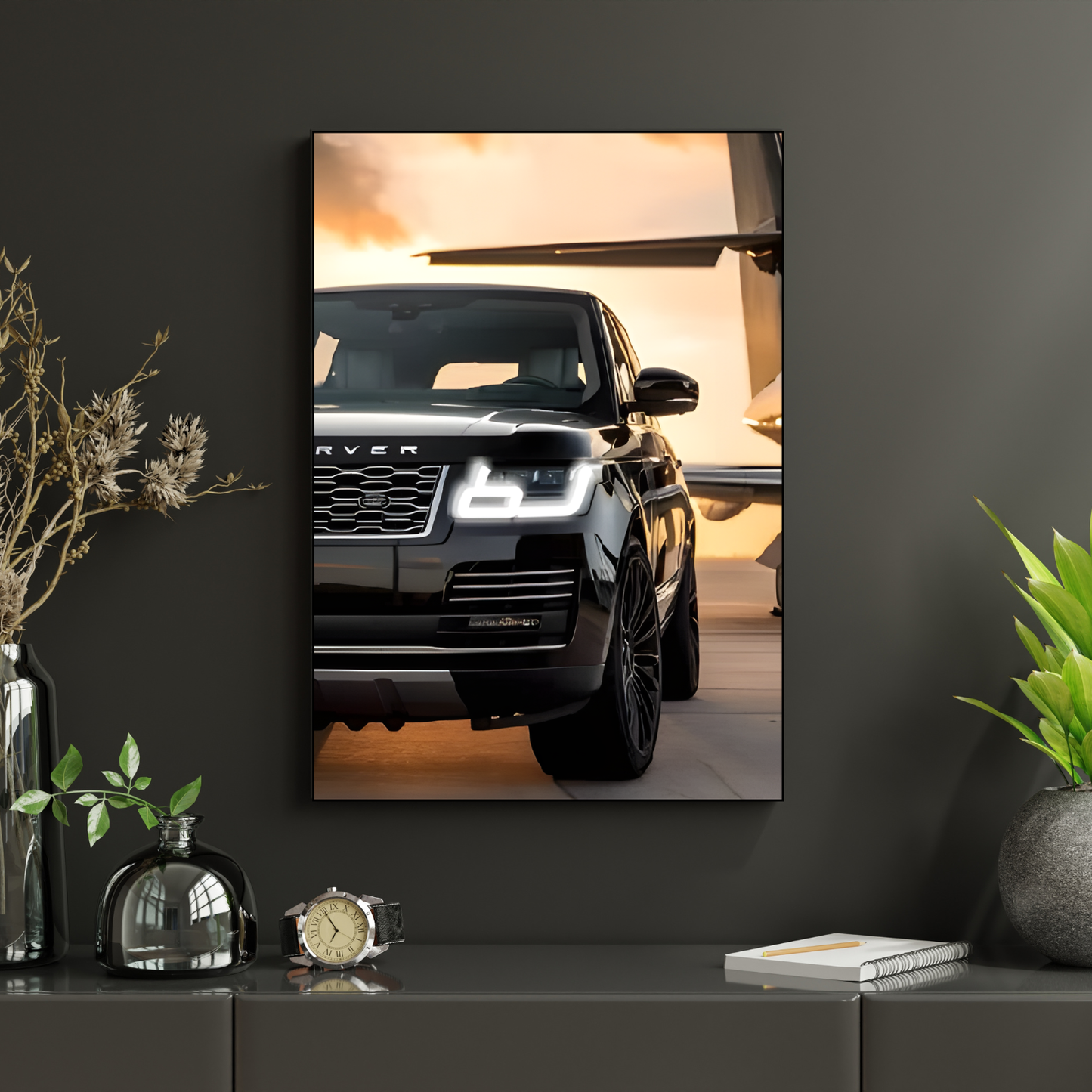 Land Rover Head Light Neon Sign