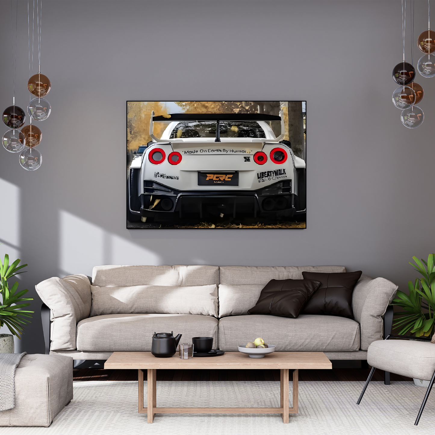 Nissan GT-R Tail Light Neon Sign