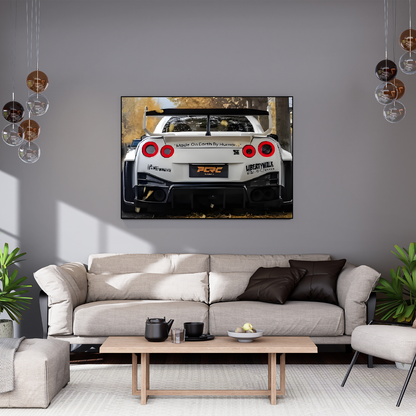 Nissan GT-R Tail Light Neon Sign