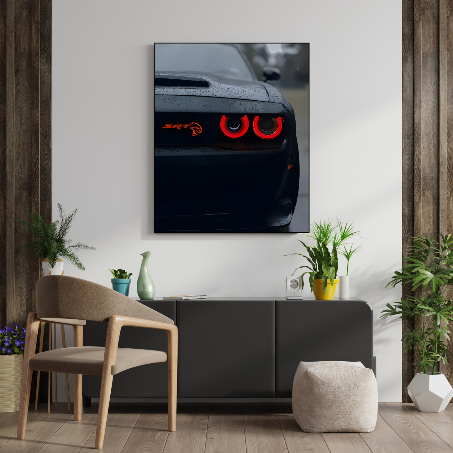 Dodge Head Light Neon Sign