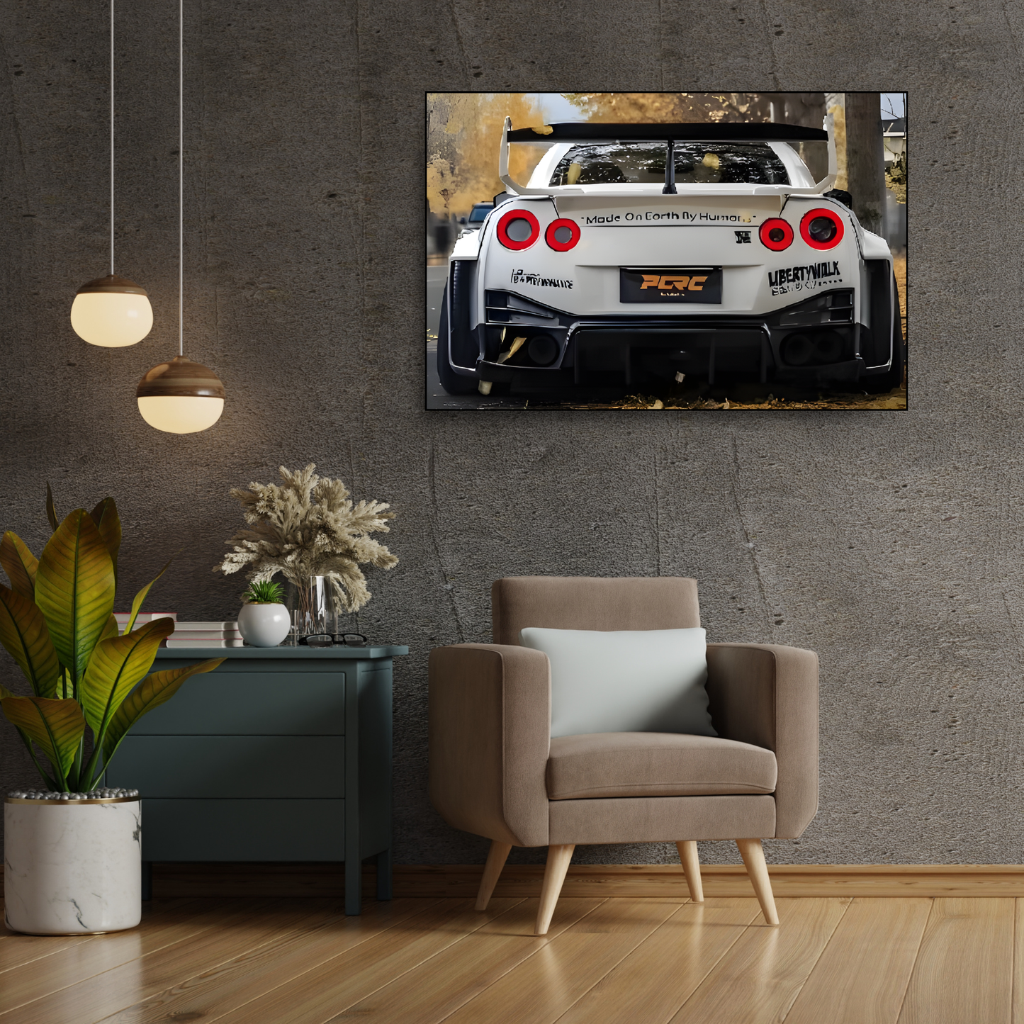 Nissan GT-R Tail Light Neon Sign