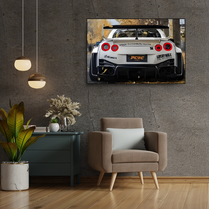 Nissan GT-R Tail Light Neon Sign