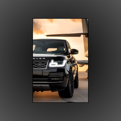 Land Rover Head Light Neon Sign