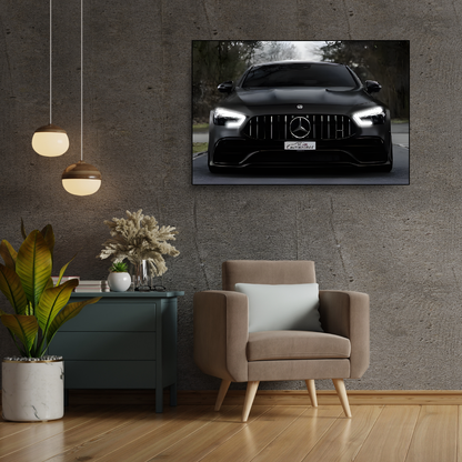 Mercedes-AMG GT Head lights Neon Sign