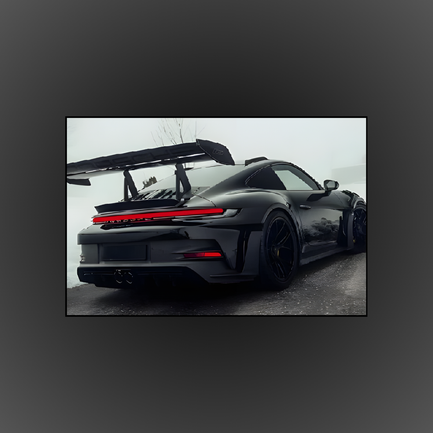 Porsche 911 Tail Light Neon Sign